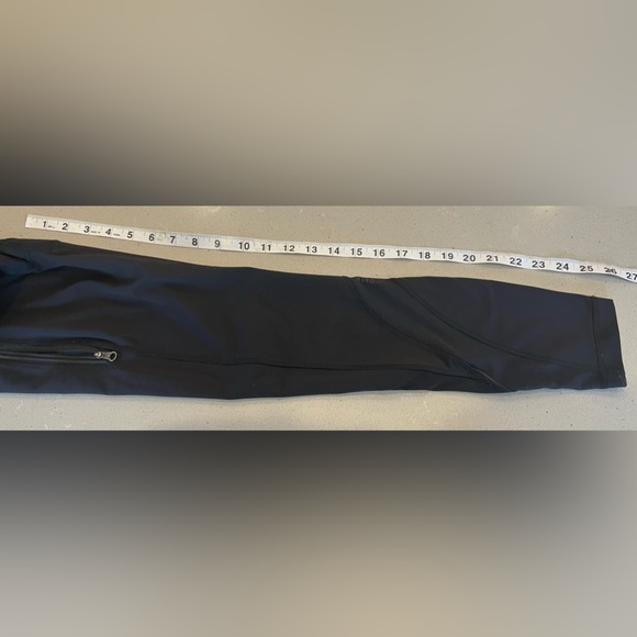Lululemon Run Inspire Tight II Black 7/8 Leggings Running Mesh Women’s Size 4 - Picture 11 of 12
